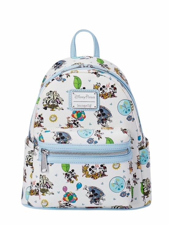 Loungefly Handbags - Disney Loungefly Mickey & Minnie Runaway Railway Mini Backpack